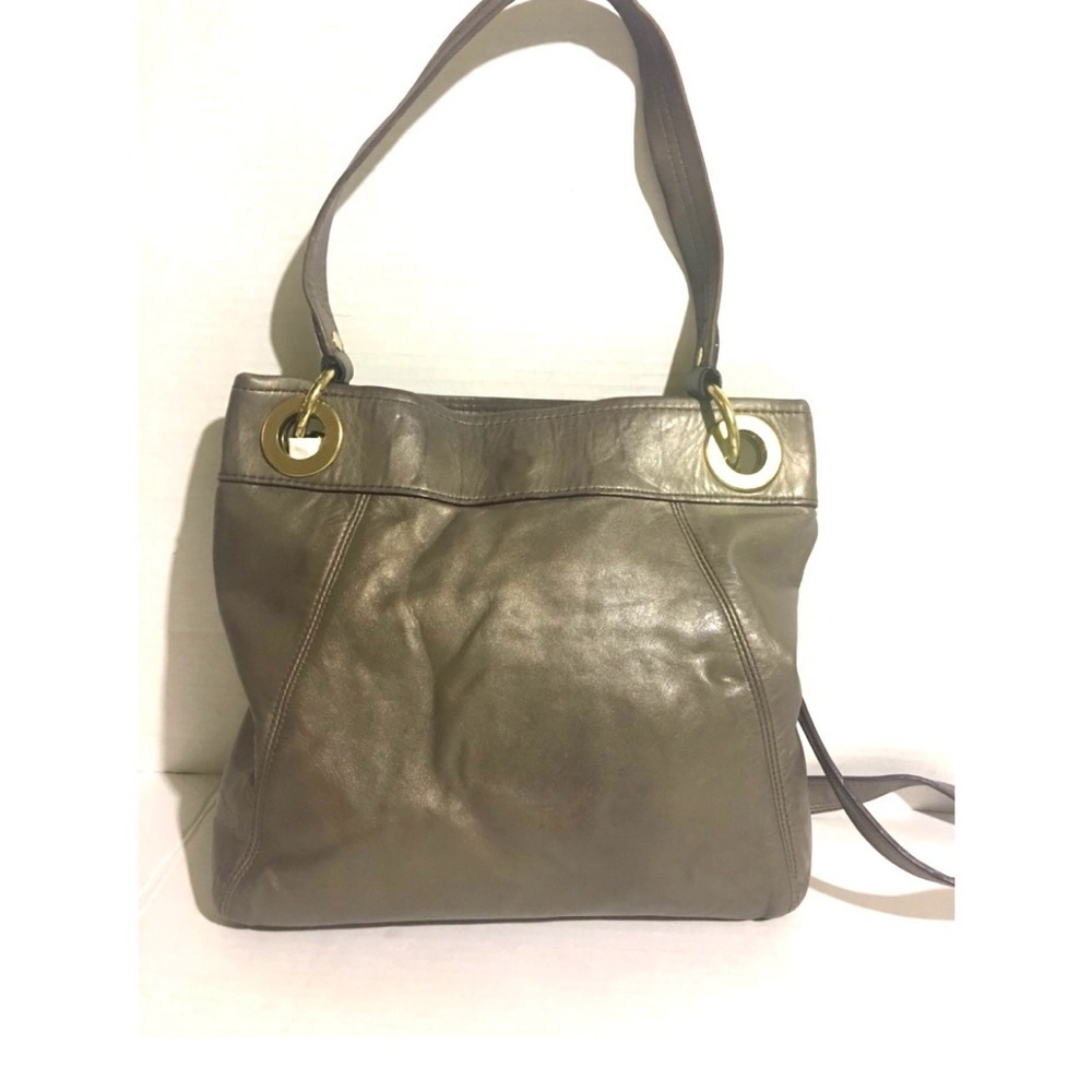 Coach Ashley hippie gray leather crossbody handbag - Picture 3 of 8